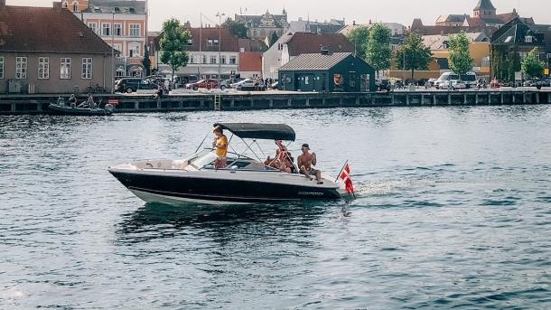 Båd i svendborgsund