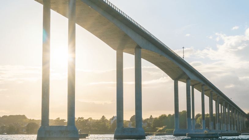 Svendborgsundbroen, Sommer ved Sundet