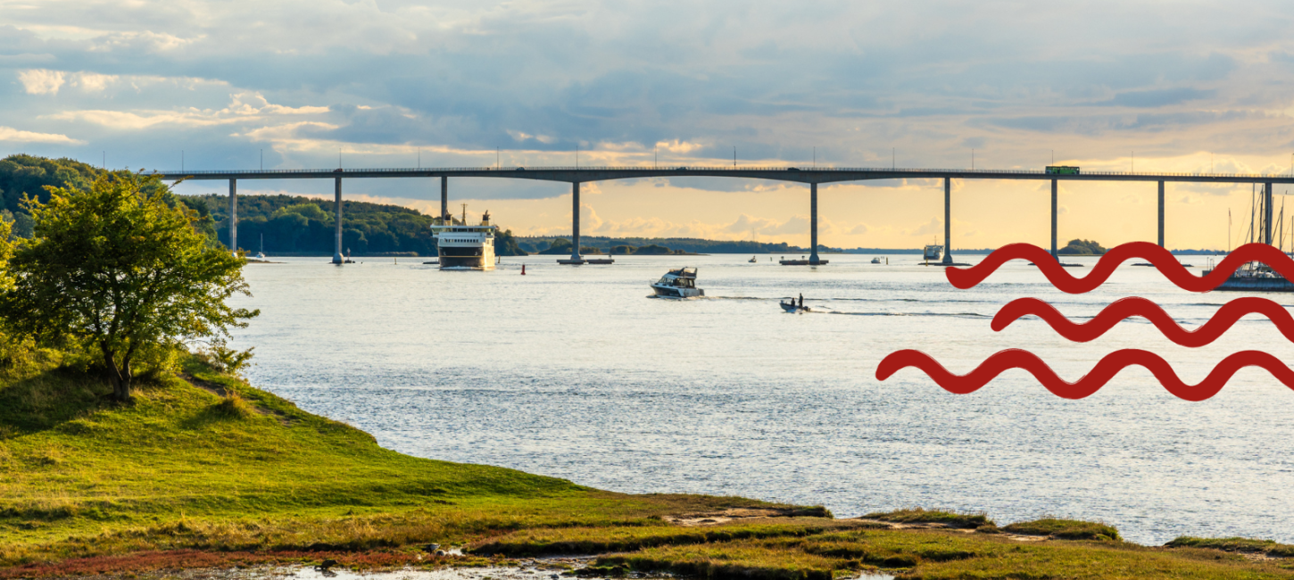 Svendborgsundbroen, Sommer ved Sundet