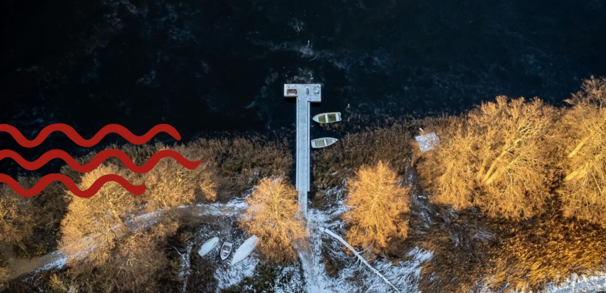 Badebro vinter, Svendborg