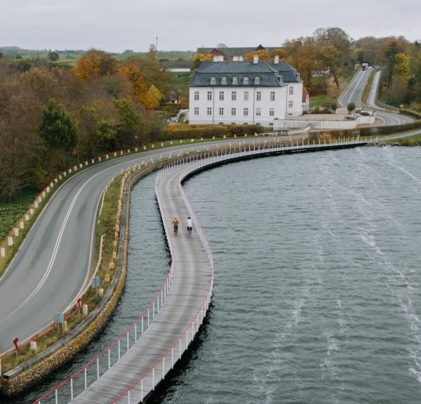 Danmarks smukkeste cykelsti ved Hvidkilde Gods, Svendborg