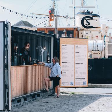 Strandbaren på Frederiksø, Svendborg