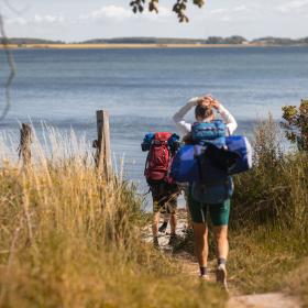 Vandring på Øhavsstien ved Svendborg