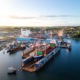Frederiksø, værft, dok, maritime møder og konferencer