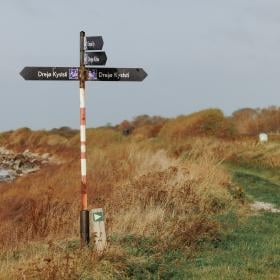 Vejskilt på Drejø-Skarø, Svendborg
